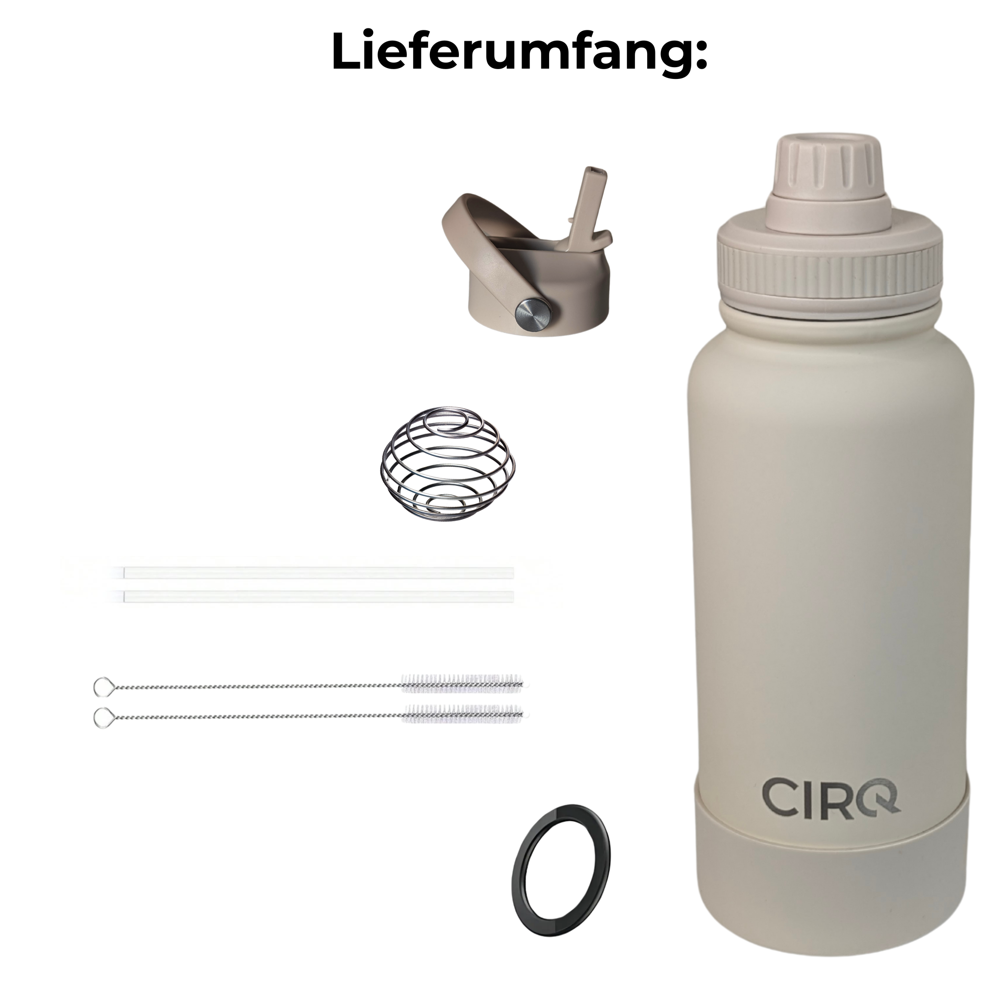 CIRQ – Thermoflasche aus Edelstahl
